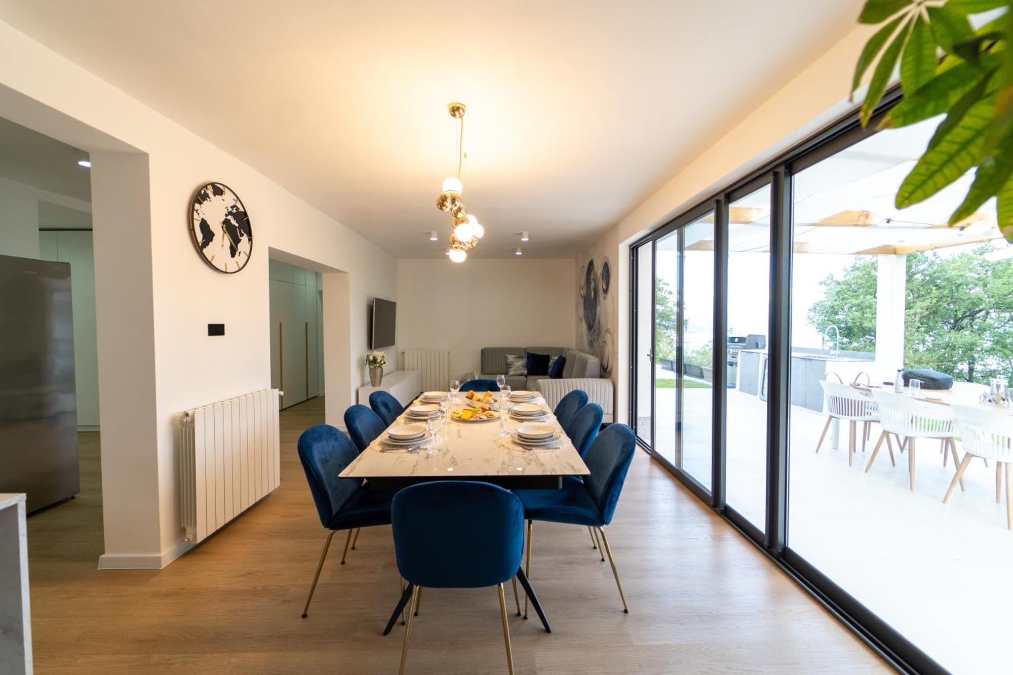 Mare&monti In Opatija, Pool, Ev Station, Sea View, Bbq Vila