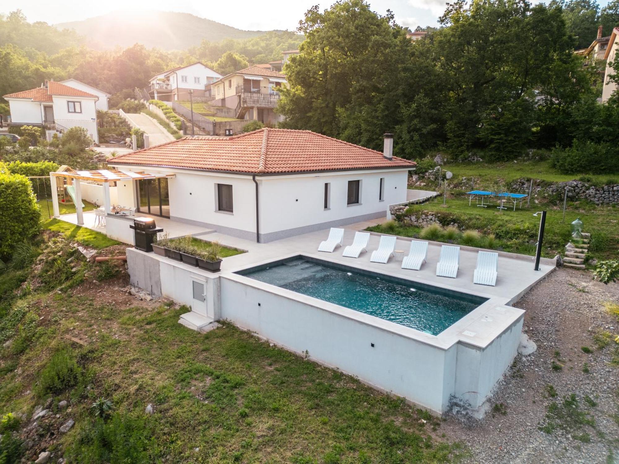Mare&monti In Opatija, Pool, Ev Station, Sea View, Bbq Opatija