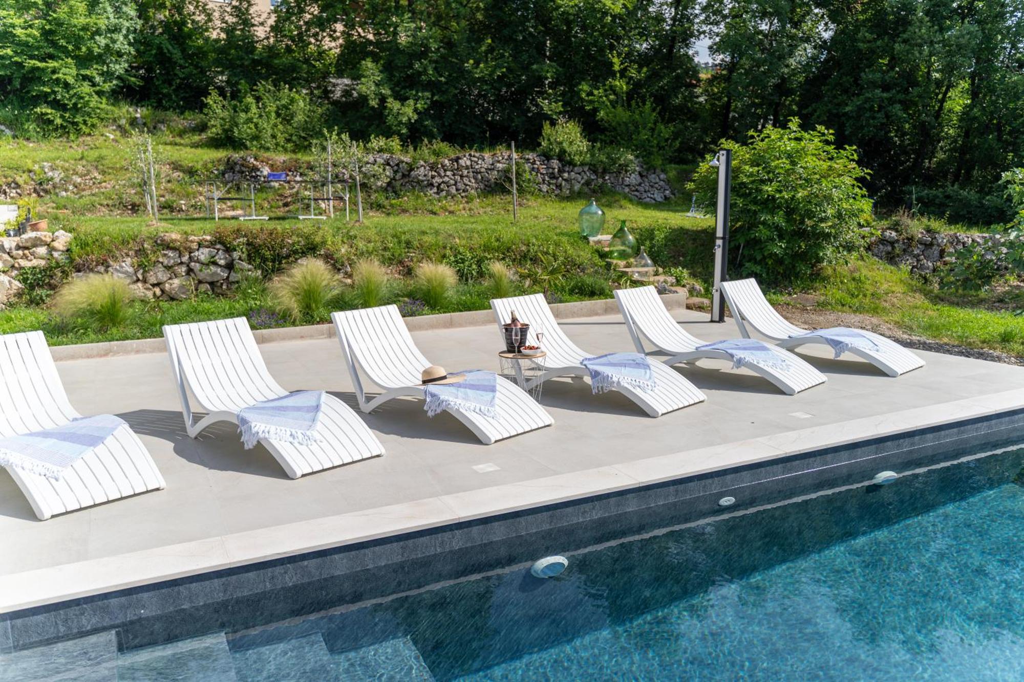 Mare&monti In Opatija, Pool, Ev Station, Sea View, Bbq Villa Opatija