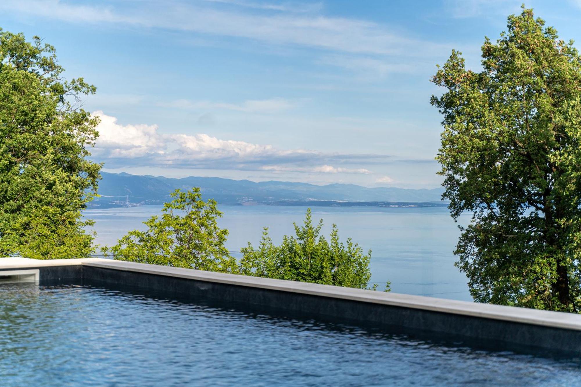Villa Mare&monti In Opatija, Pool, Ev Station, Sea View, Bbq Opatija