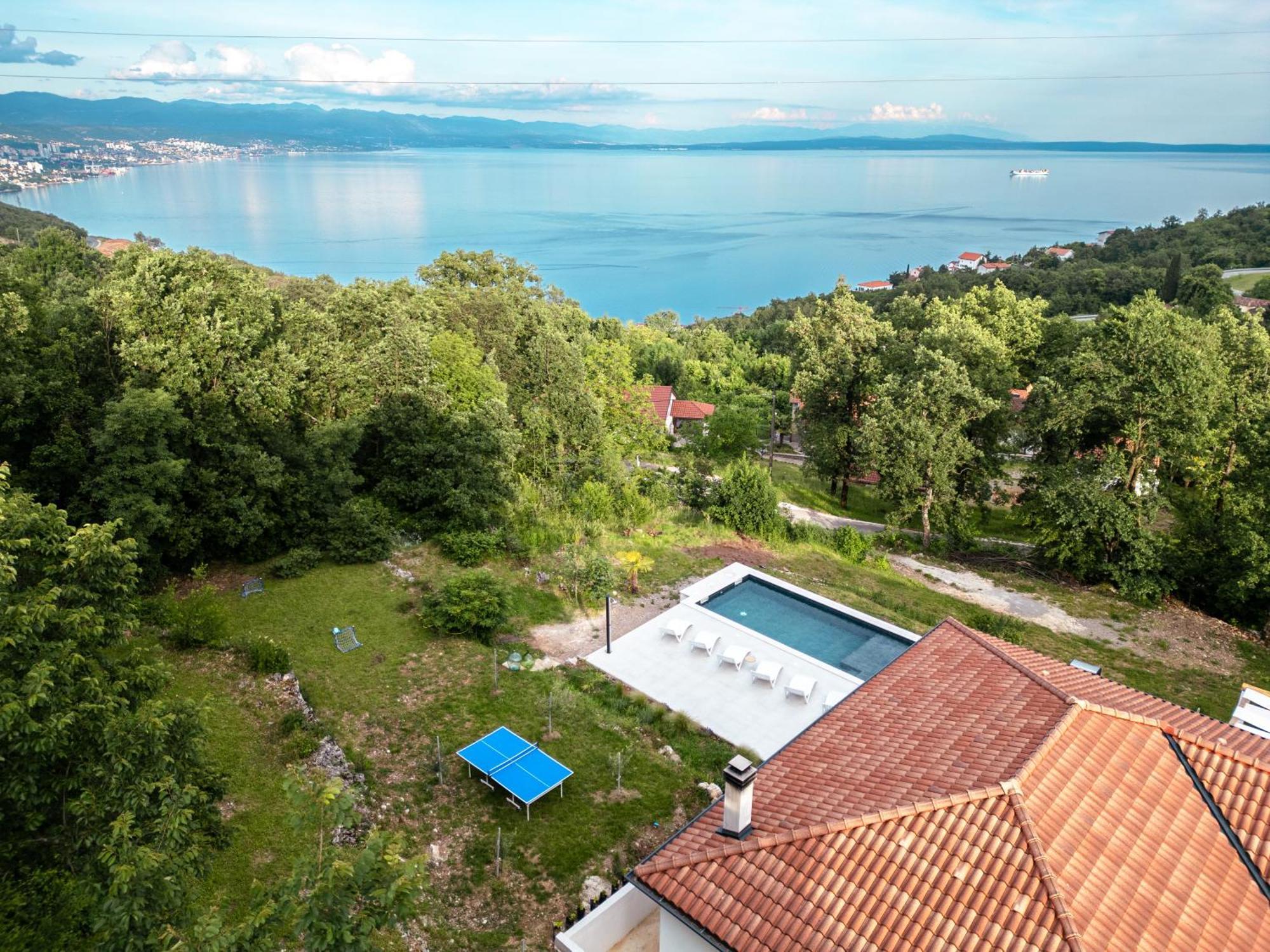 Mare&monti In Opatija, Pool, Ev Station, Sea View, Bbq *