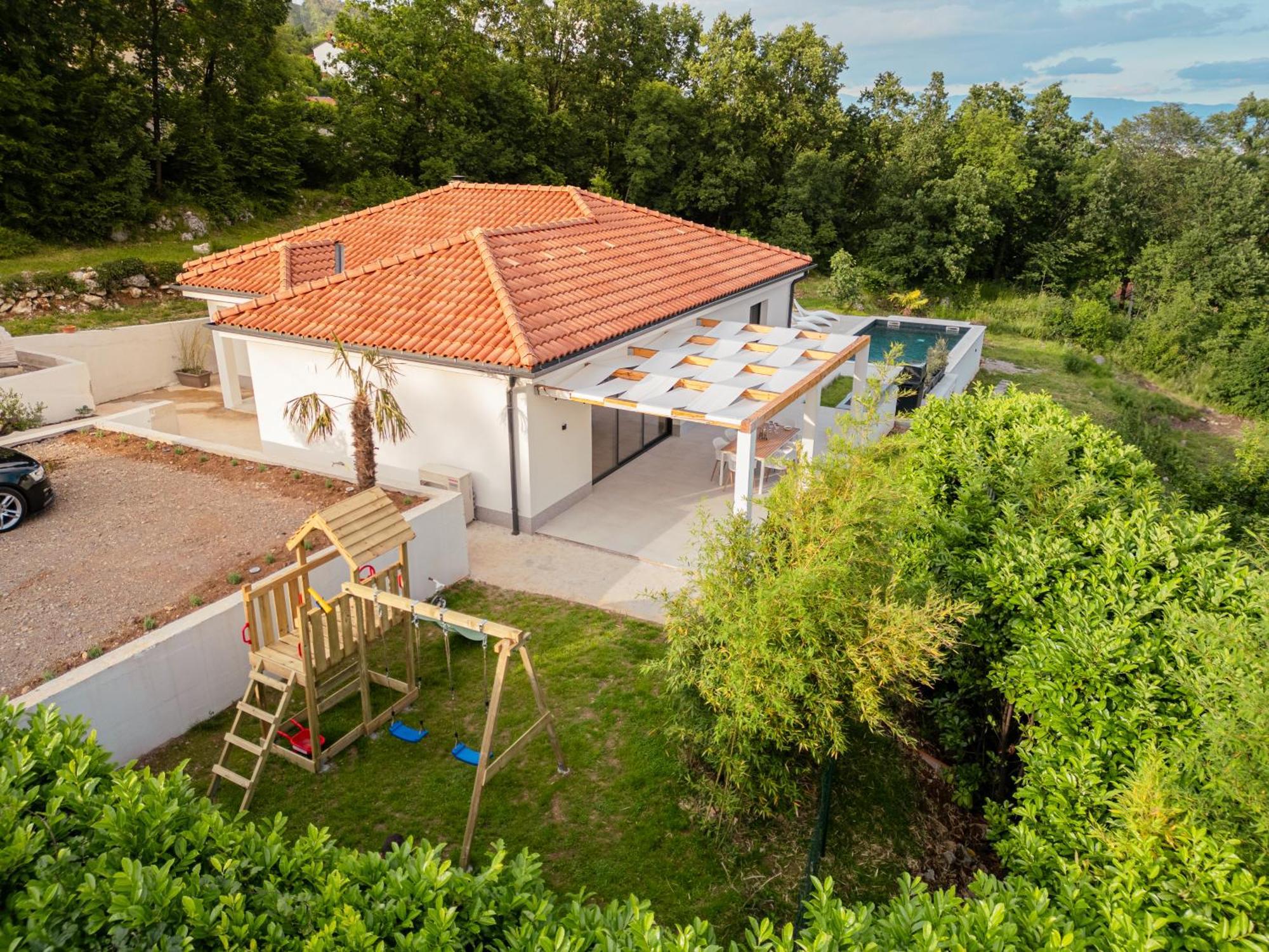 Mare&monti In Opatija, Pool, Ev Station, Sea View, Bbq Villa